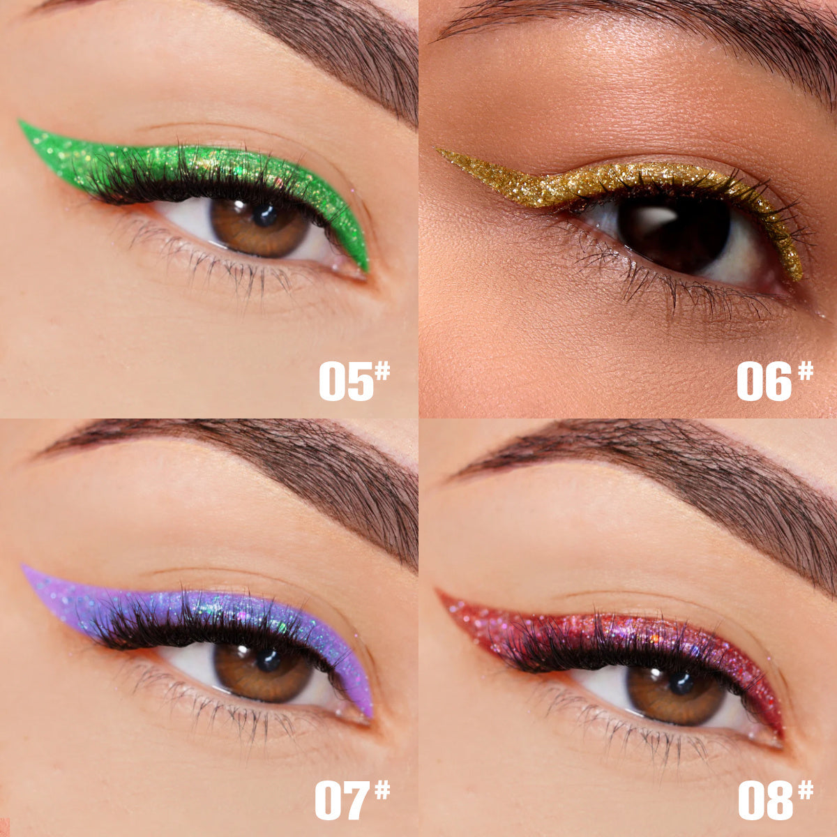 Liquid Glitter Eyeliner Set